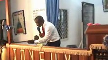 Pasteur Massamba à la moisson tabernacle