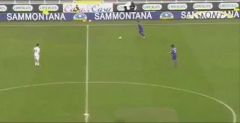 Richard Benson sull'uscita di De Sanctis nel gol di Roncaglia in Fiorentina-Napoli 1-1
