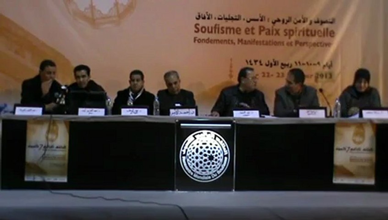 Table ronde 5 : Soufisme et paix spirituelle : ces dimensions religieuses et historiques - Part 3