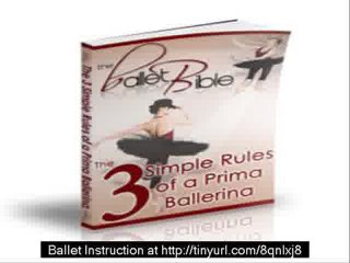 Learn Ballet - Bible Dancing Instruction Tutorial