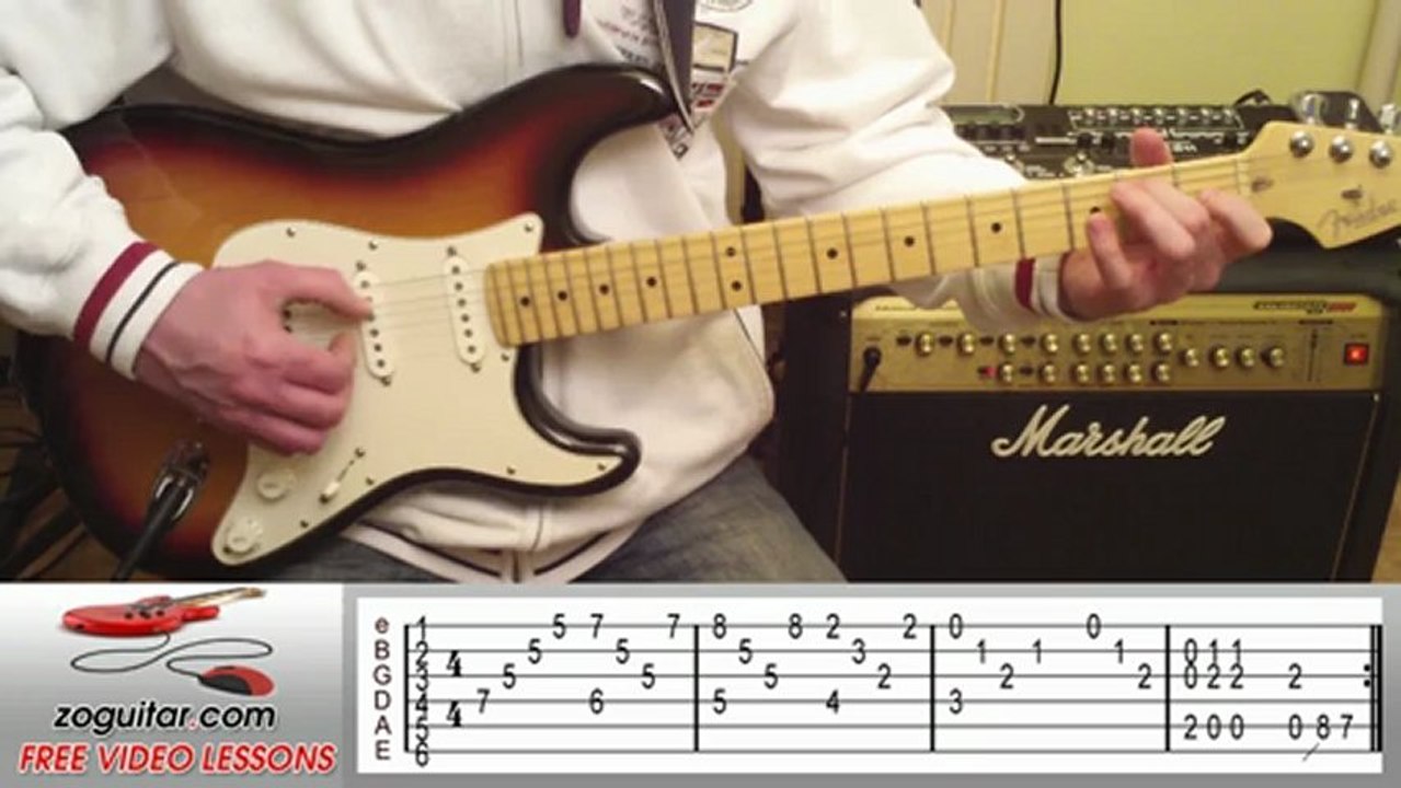 Led Zeppelin - Stairway To Heaven (intro) + TAB