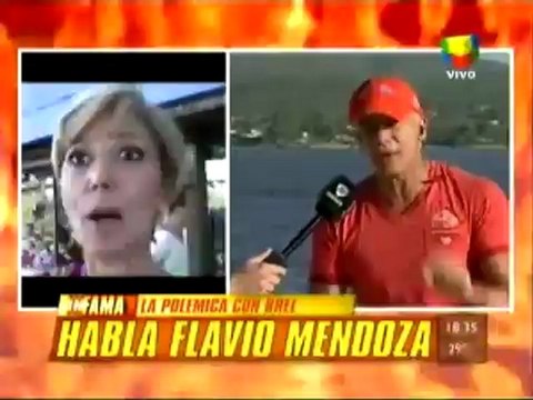Exitoina.com - Flavio Mendoza enojado con Marisa Brel