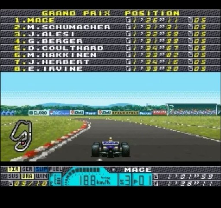 Human Grand-Prix 4 (SNES) Partie 1