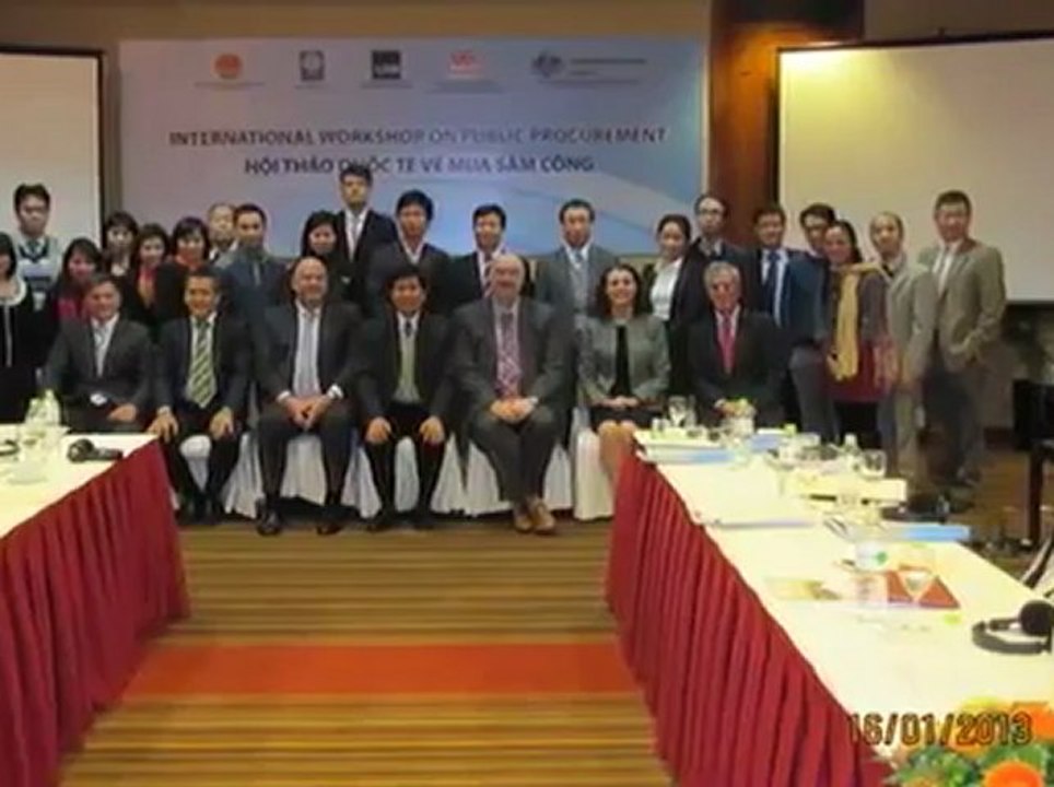 The International Workshop on Public Procurement of World Bank Vietnam at Press Club Hanoi