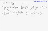 Integrales directas de potencias y raices