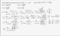 Problemas de limites( por comparacion de infinitos)