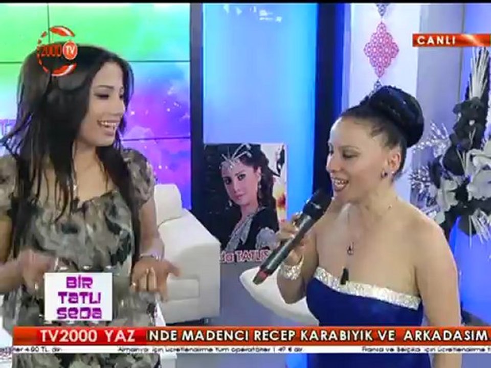 AHSEN CEYLAN   VE  TANJU TAYFUR BENDE ÖZLDİM BENDE''200 TV''DE  SEDA  TATLISES'DE  BİR TATLI SEDA,DAPROĞRAMINDA