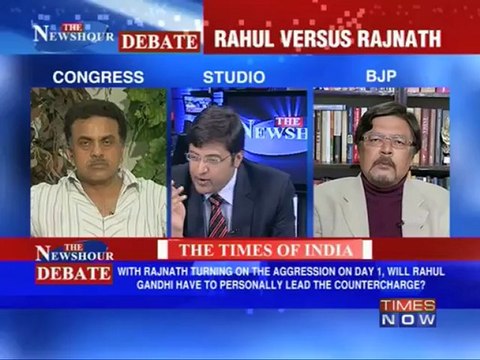 The Newshour Debate: Rahul Gandhi versus Rajnath Singh (Part 2)