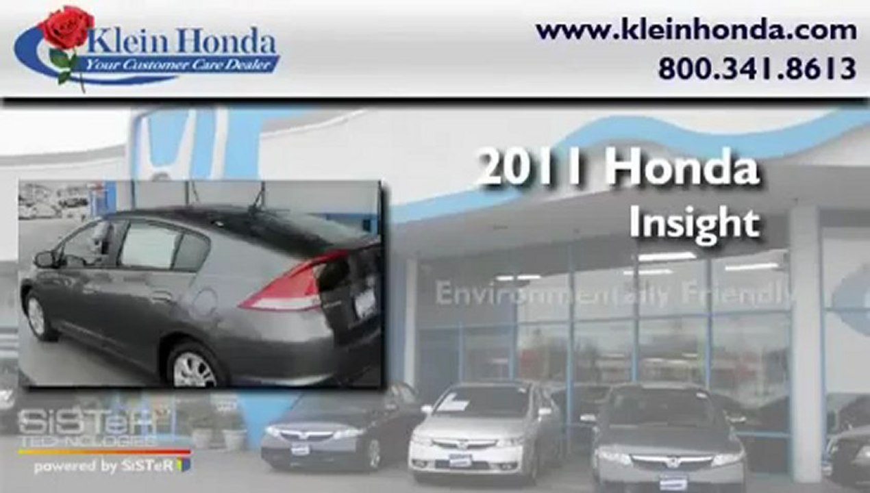 Buy Honda Insight 2011 at Certified Delear Klein Honda