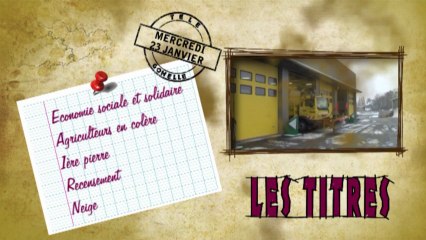 Journal du mercredi 23 janvier 2013 Télé Gohelle