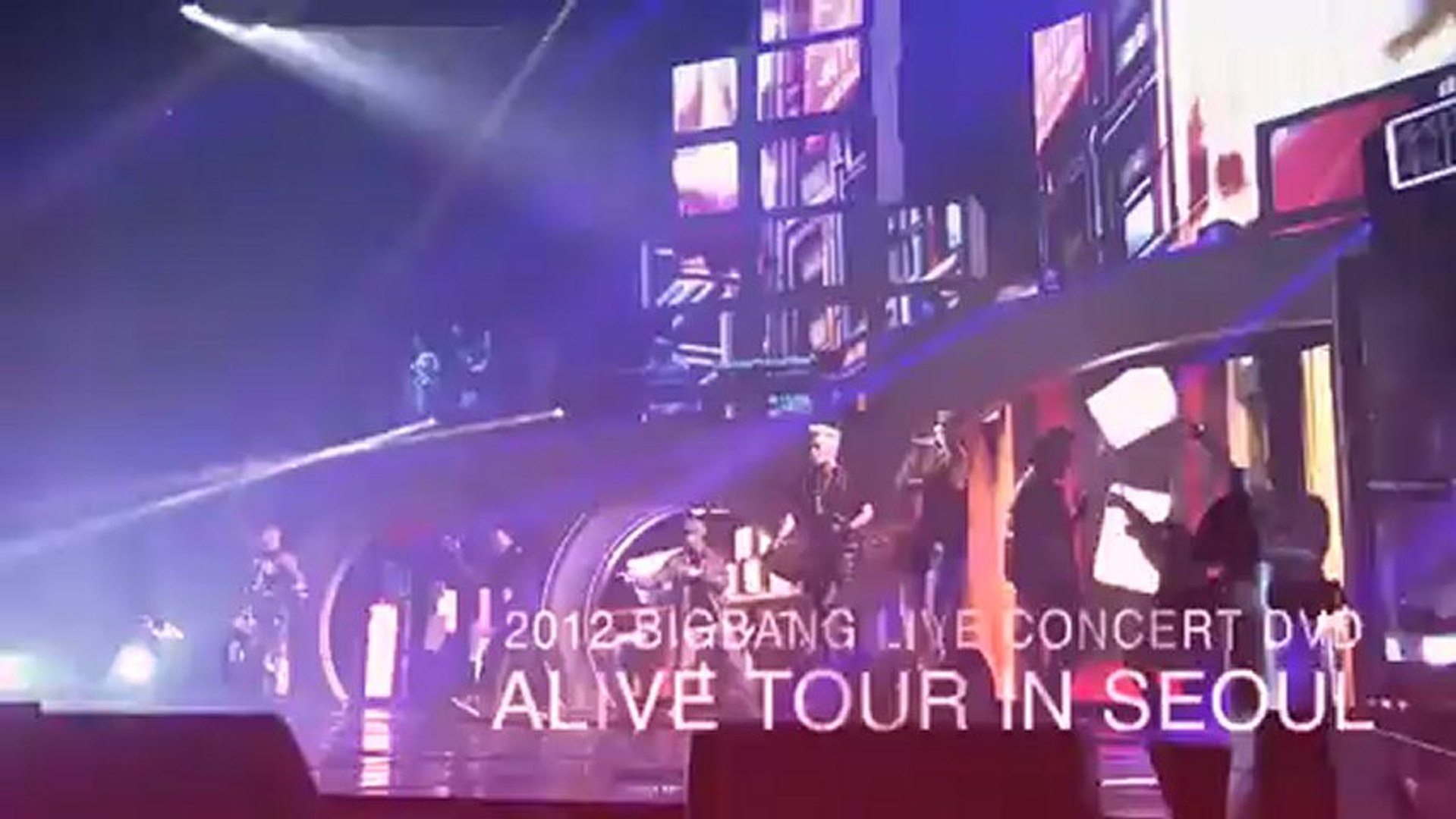 BIGBANG - 2012 LIVE CONCERT DVD ALIVE TOUR IN SEOUL Spot - video