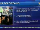 España: caso de migrante ecuatoriano afectado por desahucios