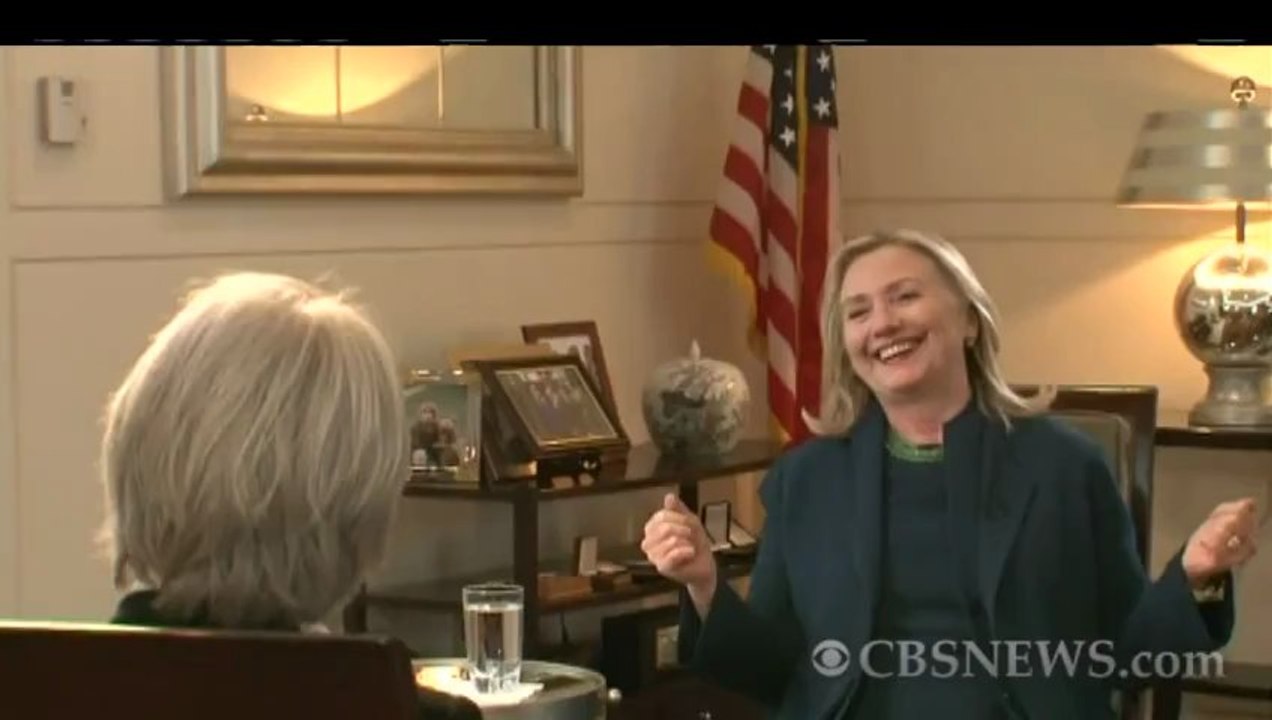 Hillary Clinton sur Mouammar Kadhafi : "We came, we saw, he died" — CBS News