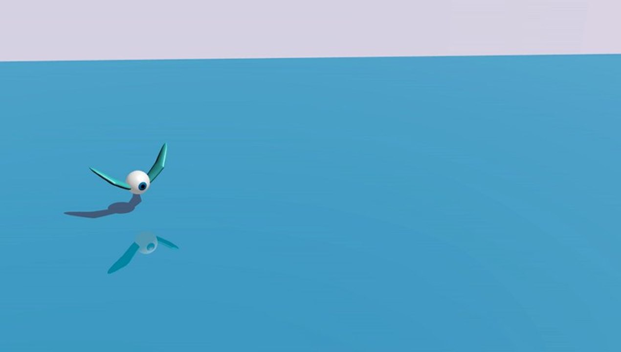 Eye Flay Blender 3d test