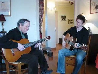 Frédéric Bobin et Pierre Delorme chante "She belongs to me" de Bob Dylan adaptée par Francis Cabrel