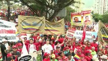 Chavistas toman Caracas