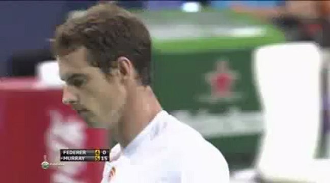 coverage of Roger Federer semi-final against Andy Murray's