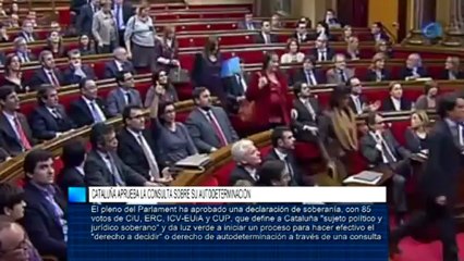Cataluña aprueba la consulta sobre su autodeterminación