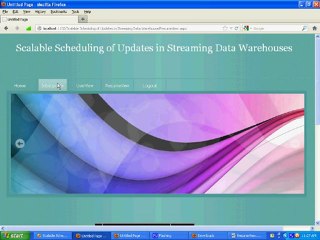 Scalable Scheduling Of Updates In Streaming Data Warehouses