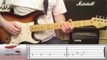 Queen - Another one bites the dust (main riff)   TAB