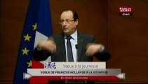 EVENEMENT,Voeux de François Hollande à la jeunesse
