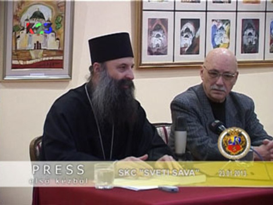 K23TV - Press iz prve ruke - SKC Sveti Sava, Subotica - 23. januar 2013.