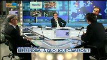 Référendum : à quoi joue Cameron ? - 23 janvier - BFM : Les décodeurs de l'éco 4/5