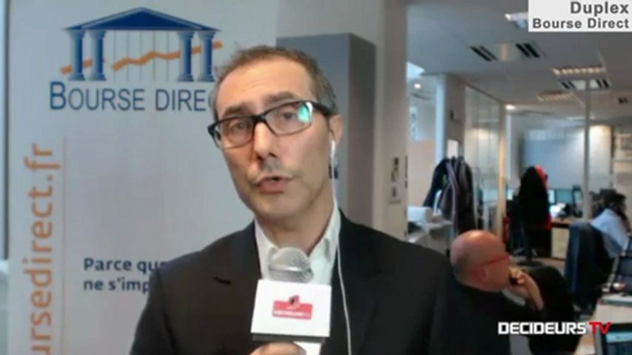 24/01/13 : Les Experts de Bourse Direct dans l'émission "Duplex Bourse" sur Décideurs TV