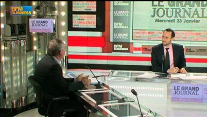 Eric Aubin, membre de la direction confédérale de la CGT - 23 janvier - BFM : Le Grand Journal 1/4