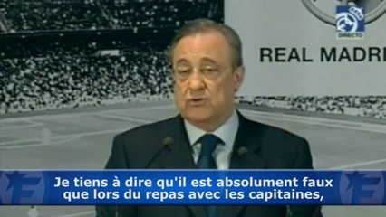 Florentino Pérez répond à la presse madrilène !