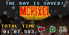 09 heartben Plays McPixel (Finished up the normal levels!)