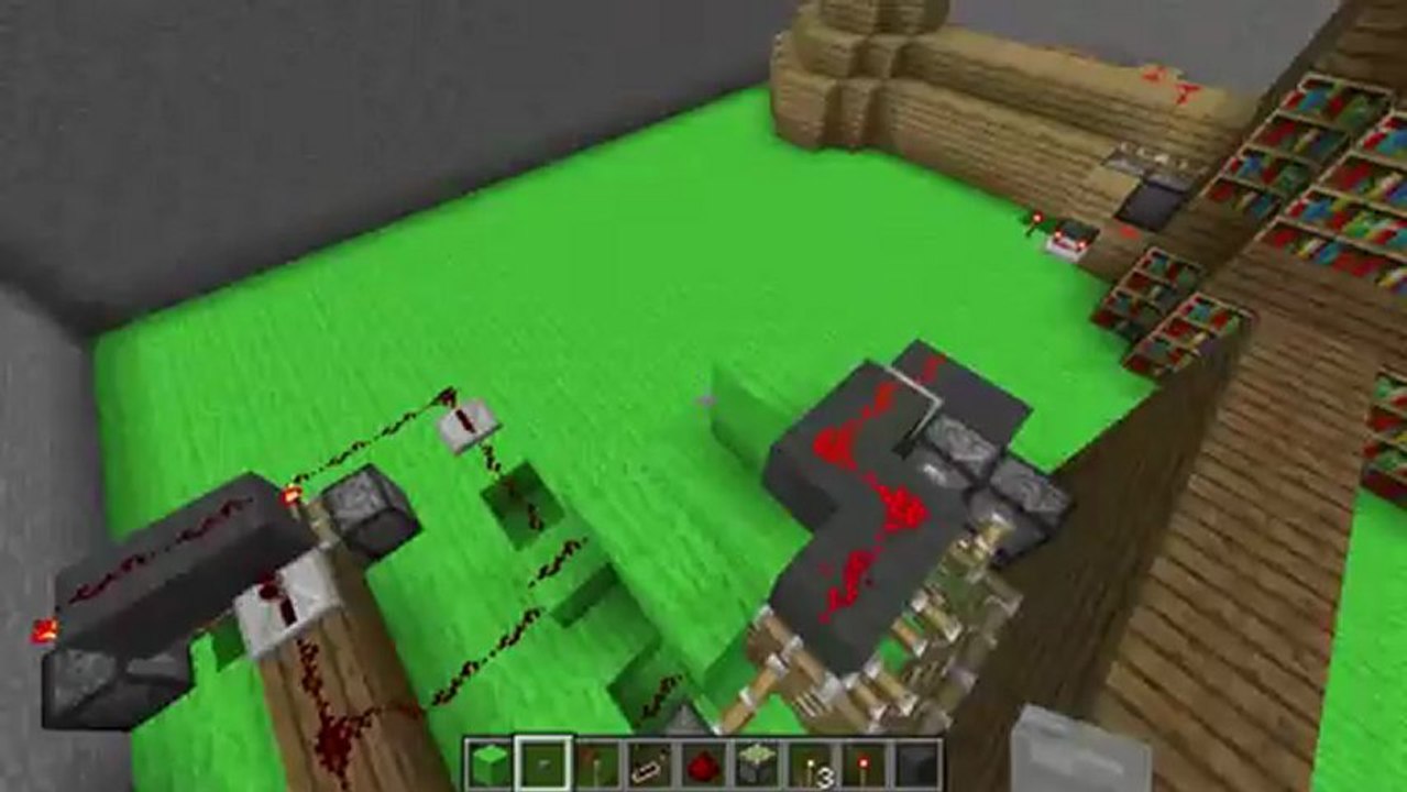Redstone - T  Flip Flop (Button for your piston door!)