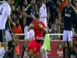 اربيلوا يصيب كاسياس فى مباراة ريال مدريد وفالنسيا