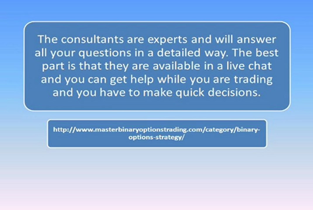 The easiest binary options strategy