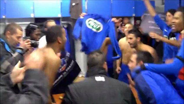 La joie des Raonnais dans les vestiaires