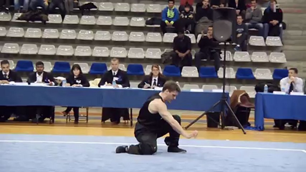 Open de France de Wushu Sportif 2012 - Focus sur Quentin d'Hainaut, technicien taolu