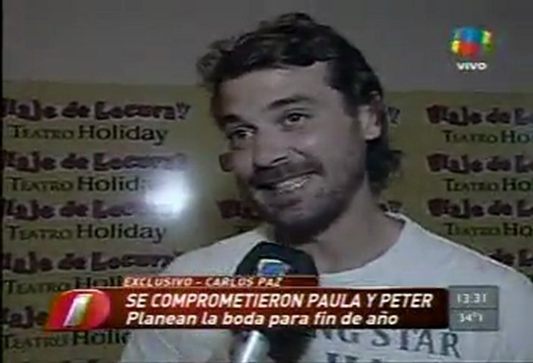 Pedro y Paula nota en Intrusos (sobre el compromiso) - 24 de Enero