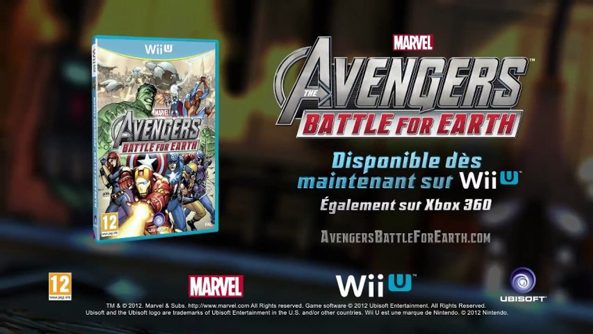 Marvel Avengers : Battle for Earth - Wii U Trailer (VOSTFR) [HD] - Vidéo  Dailymotion