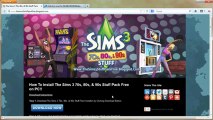 Download The Sims 3 70s, 80s, & 90s Stuff Pack Installer Free on PC