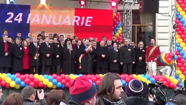 LA MULTI ANI ROMÂNIA ! Deschidera manifestarilor de ZIUA UNIRII- Iasi în 24 ian. 2013
