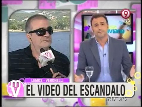 Pronto.com.ar La prueba más buscada: el video del escándalo Veronelli-Lemos