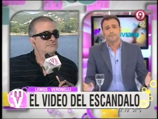 Pronto.com.ar La prueba más buscada: el video del escándalo Veronelli-Lemos