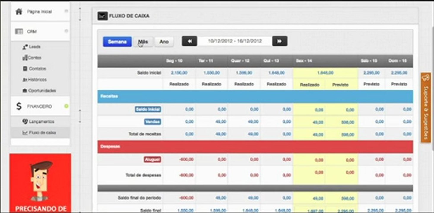 Bob Software - Módulo Financeiro