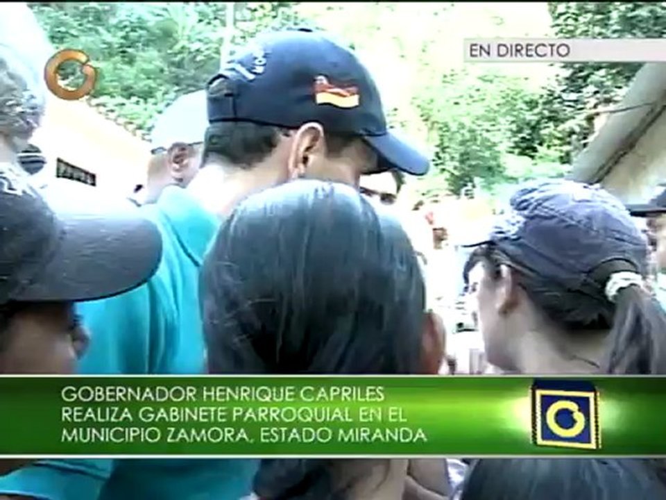Capriles: Cuando lleguemos a un sector tenemos que preguntarle a la comuniad cuál ha sido su realidad