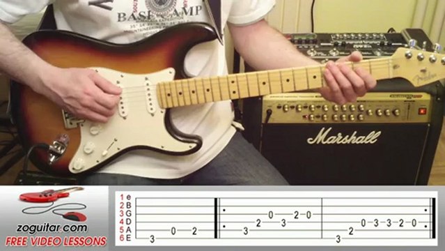 Ritchie Valens - La Bamba (main riff) + TAB