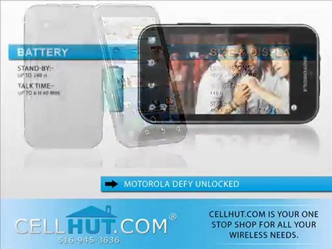 Motorola DEFY Unlocked GSM Cell Phone