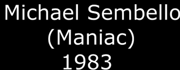 Michael Sembello (Maniac) -1983