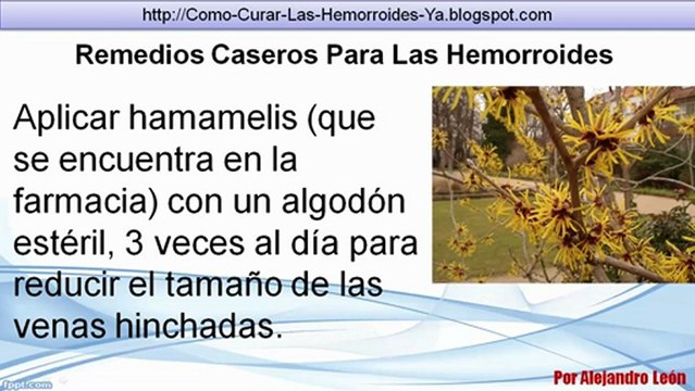 Seis Remedios Caseros Para Curar Las Hemorroides