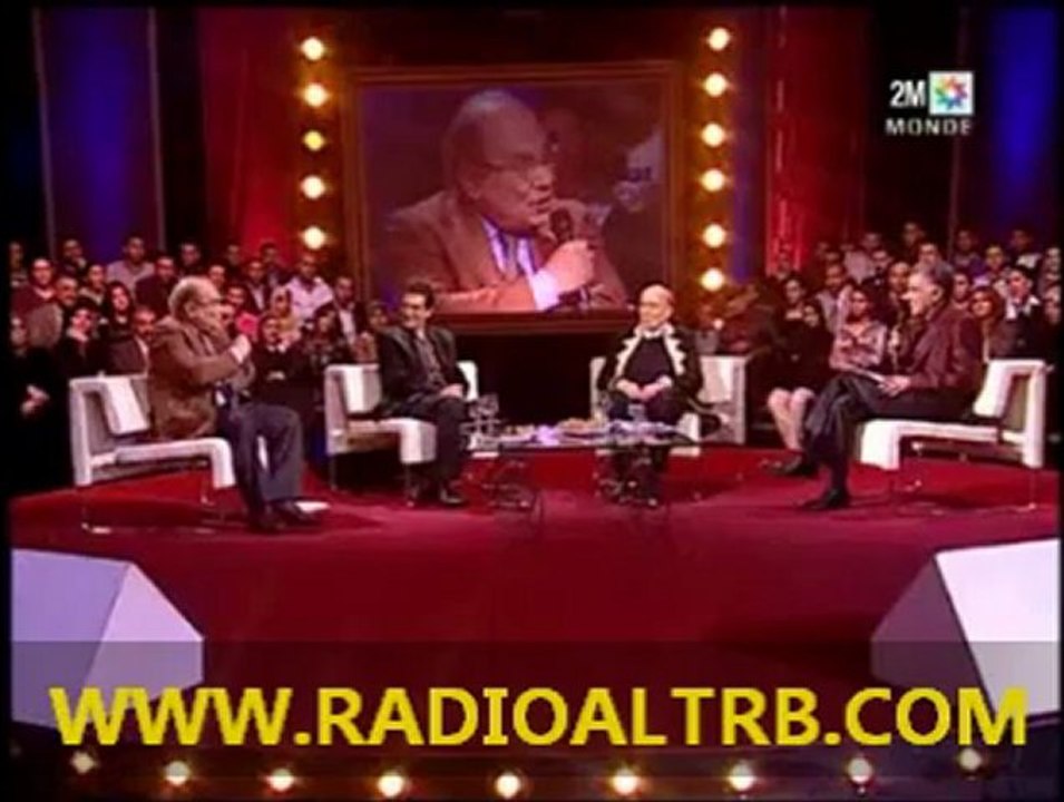 المطرب وديع الصافي في لقاء في المغرب