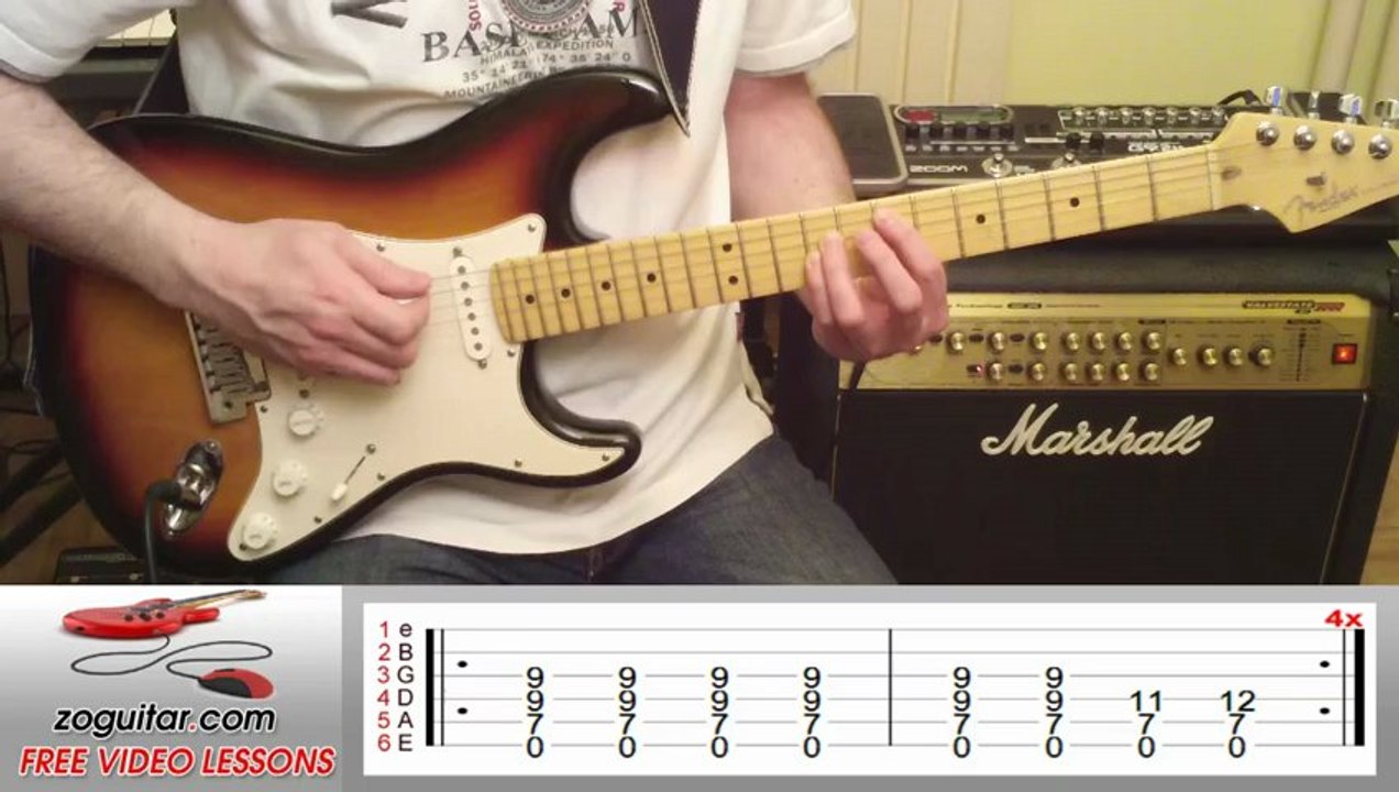 Steppenwolf - Born To Be Wild (intro riff) + TAB
